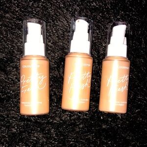 Colourpop pretty fresh hyaluronic hydrating foundation bundle of 3 bnib see pic